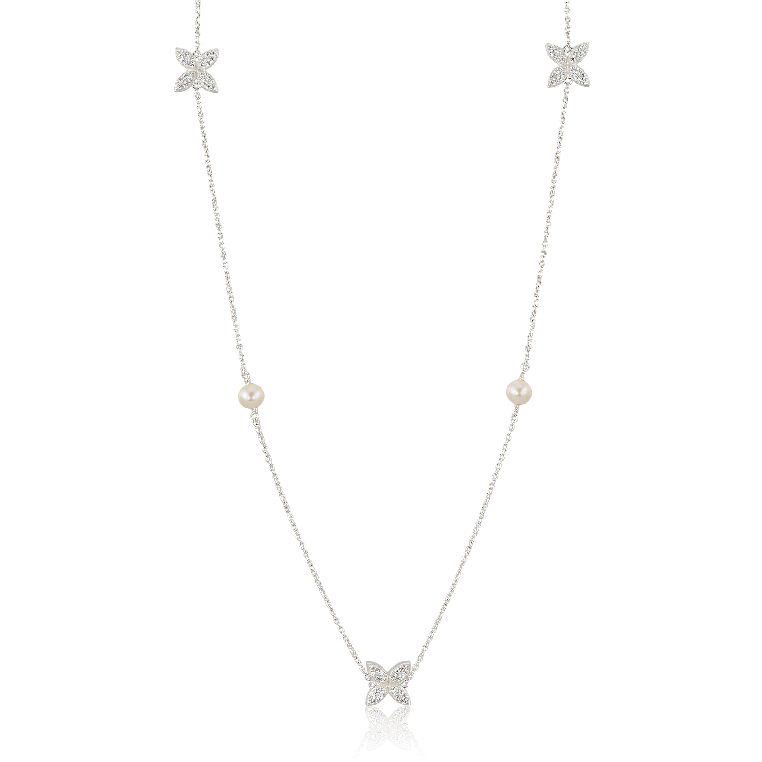Sparkling ellipse  Halsband långt