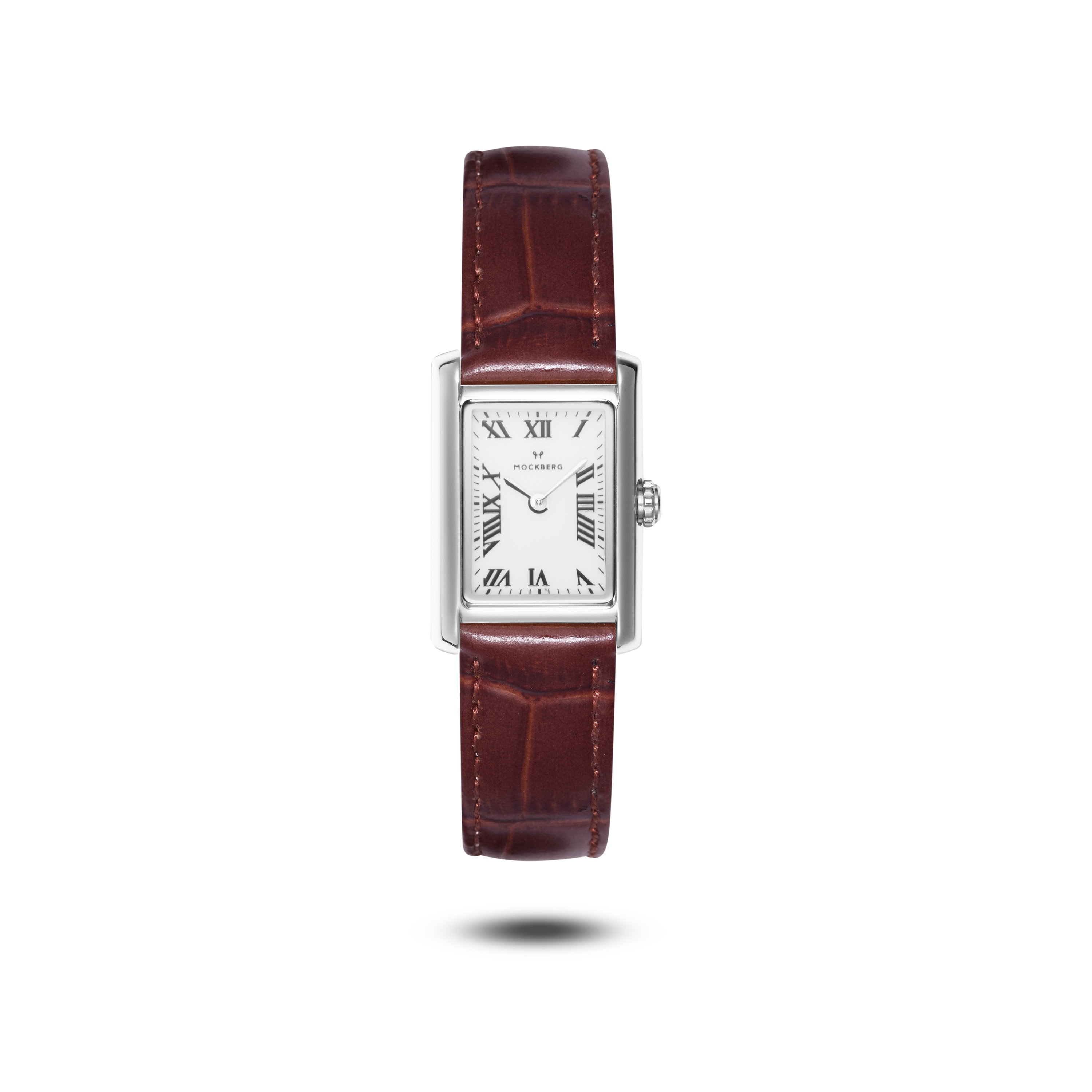 Timeless Brown Leather silver