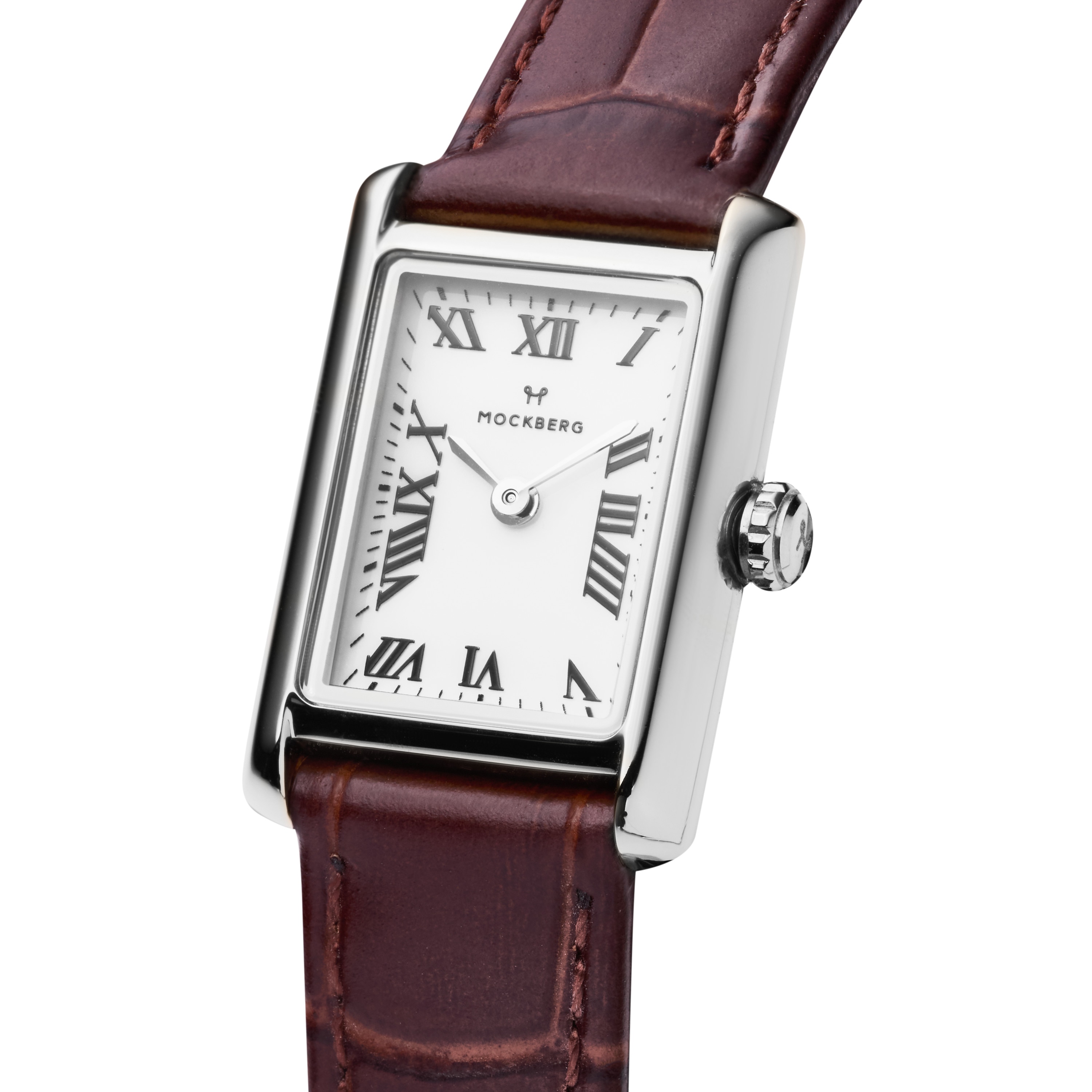 Timeless Brown Leather silver