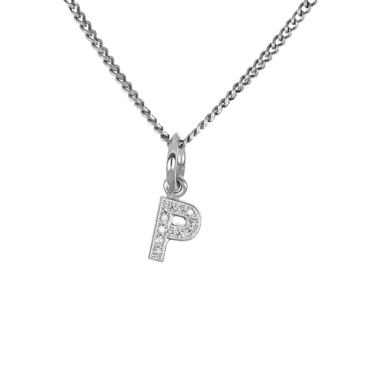 Bokstav P 0,05 ct 18K