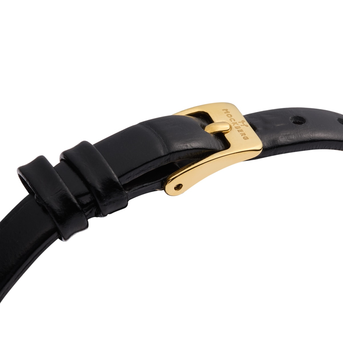 Vintage Leather Gold Watch