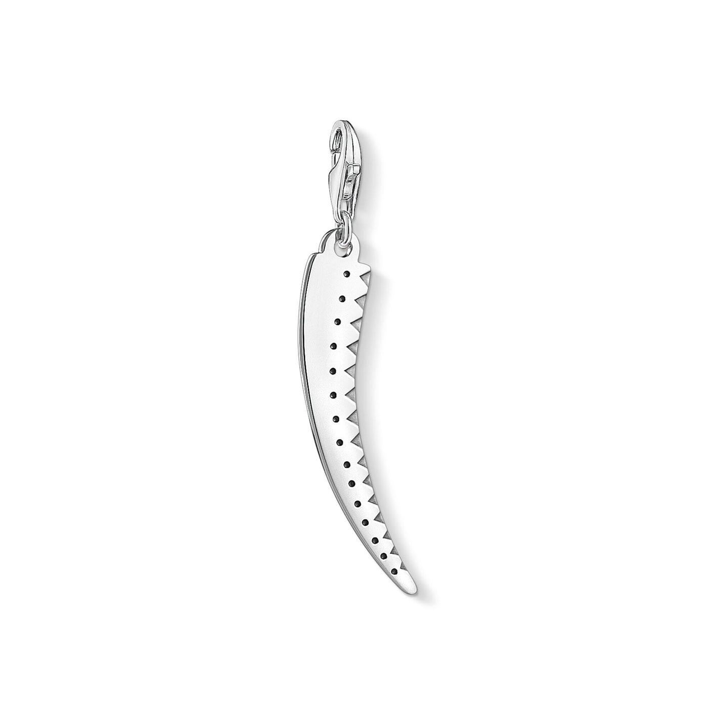 Charm pendant “Silver tooth”