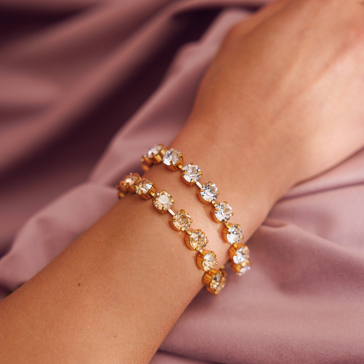 Cora Bracelet Gold Golden Shadow
