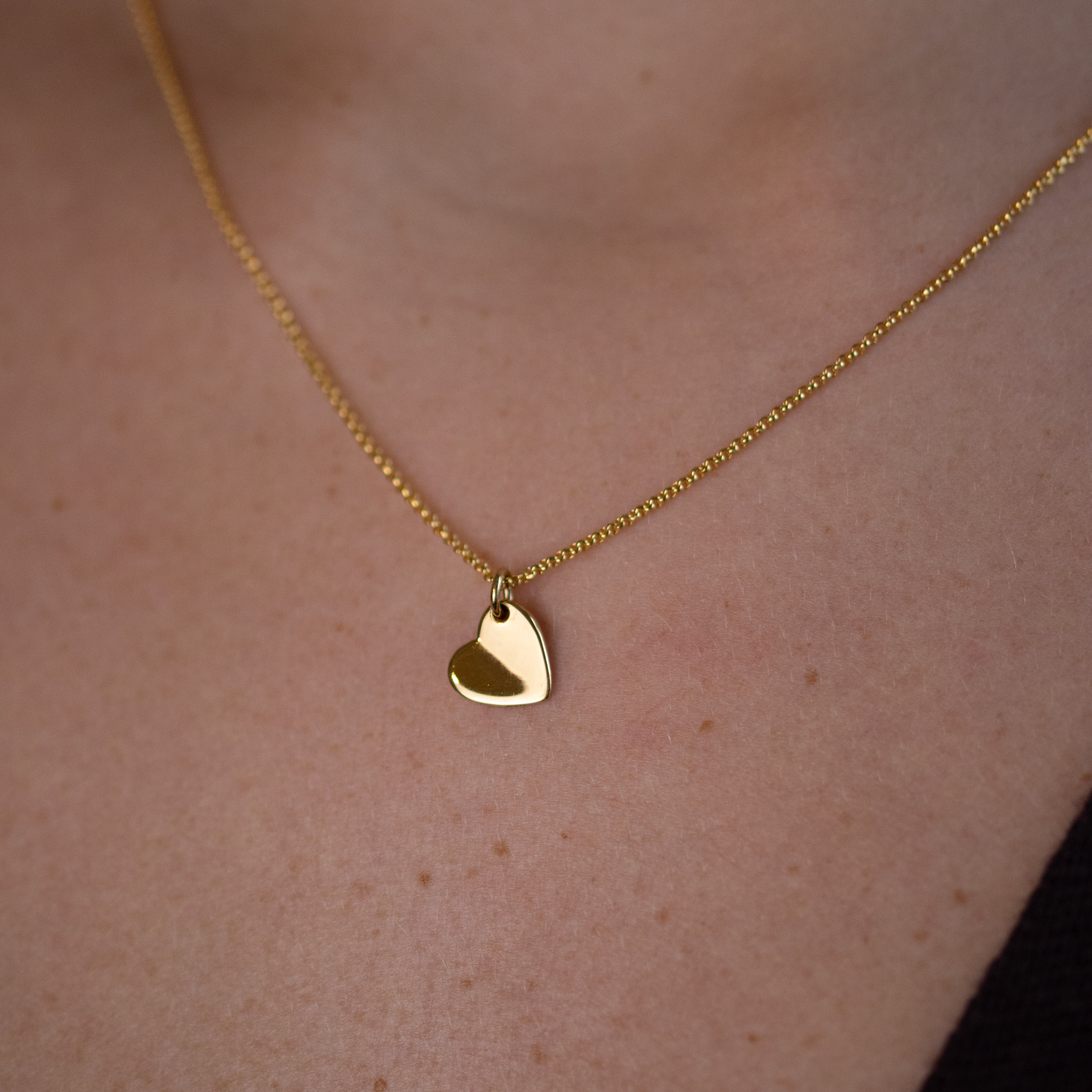 Affection förgyllt halsband