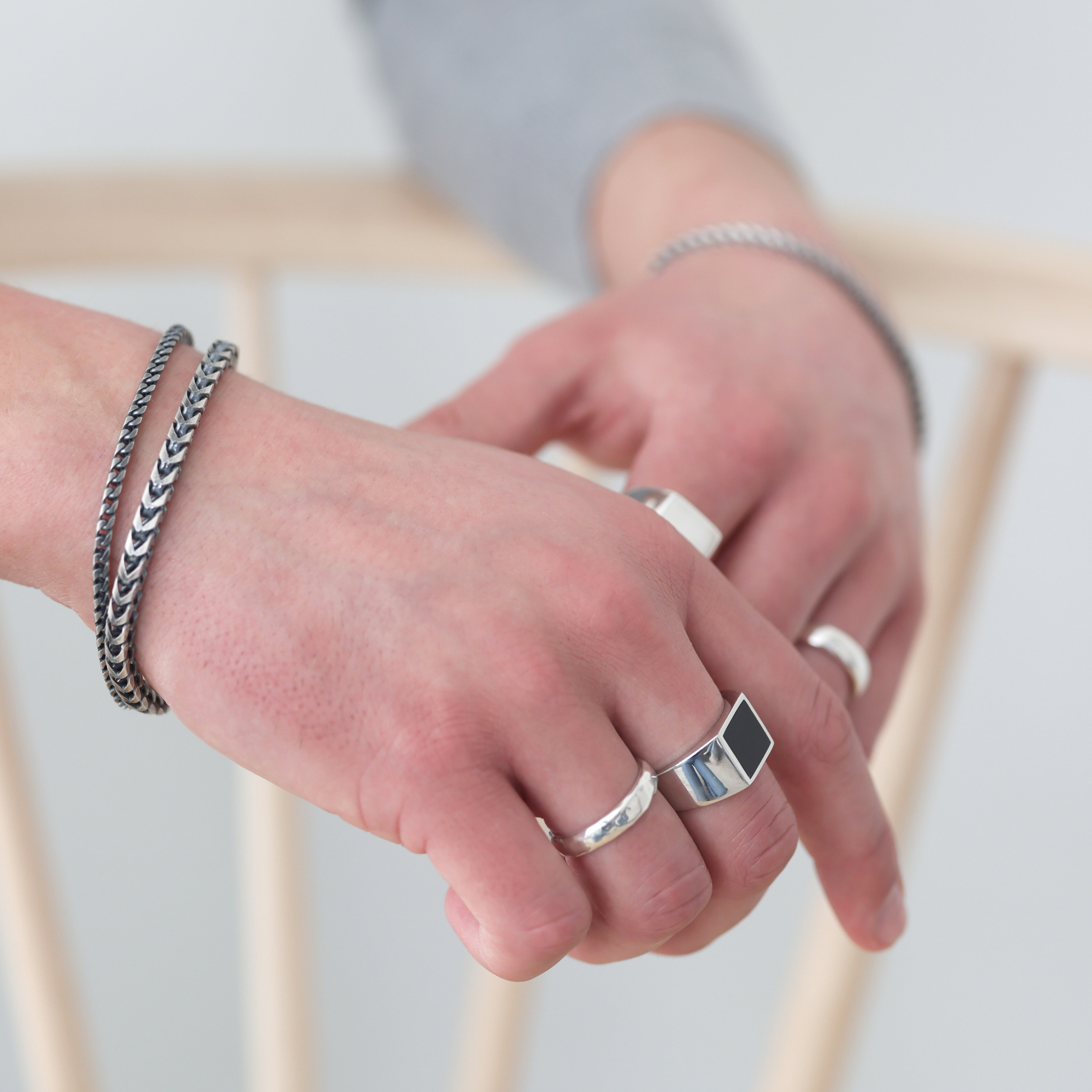 Signet klackring black