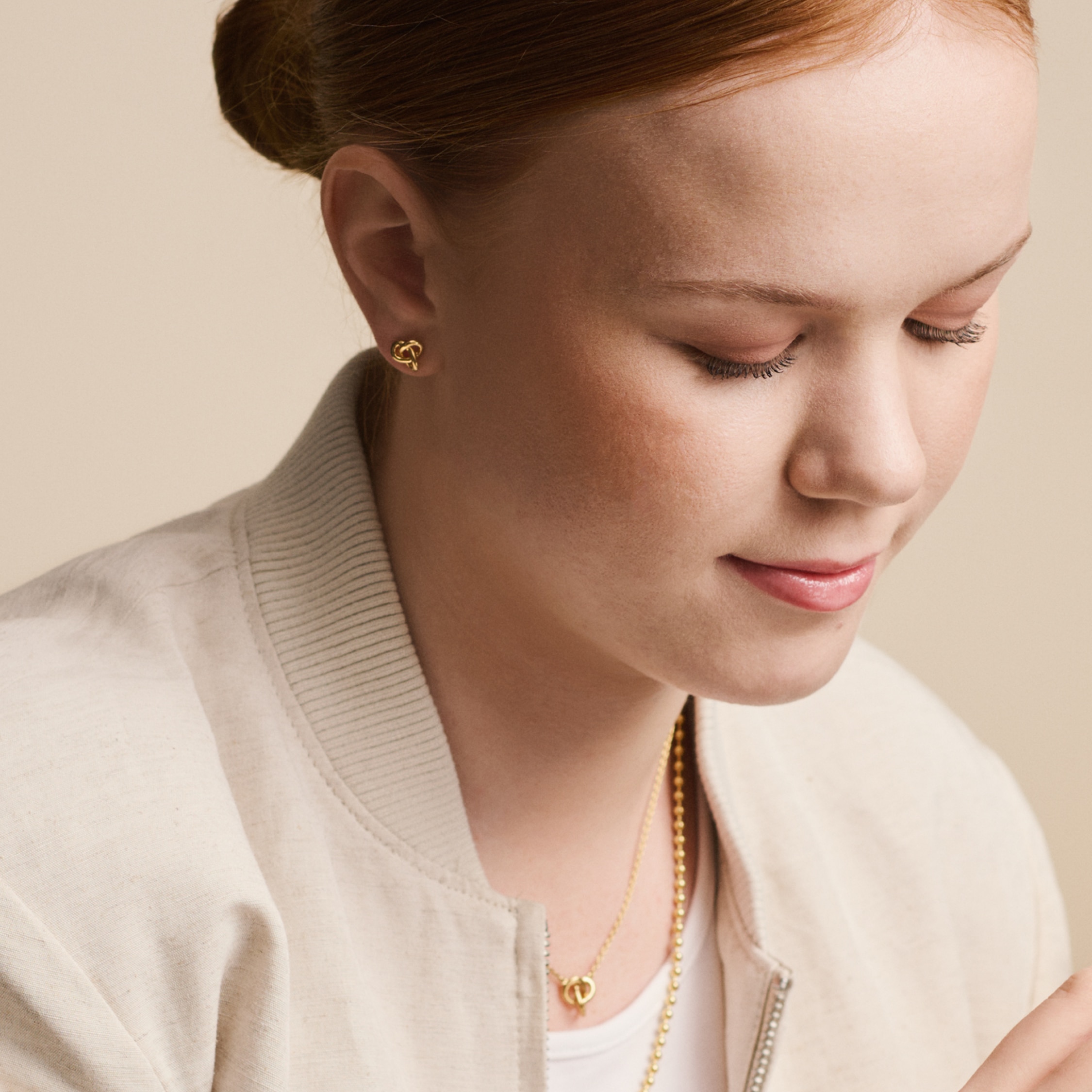 Bonded 18K halsband           
