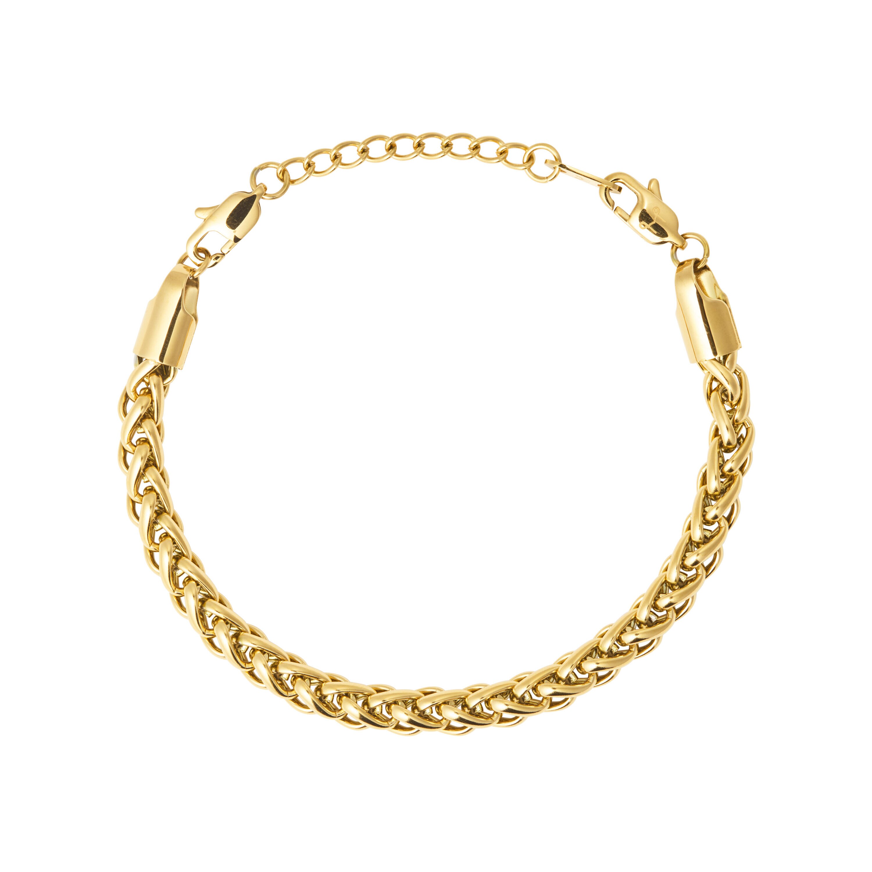 Rebel Chain Gold Medium Bracelet