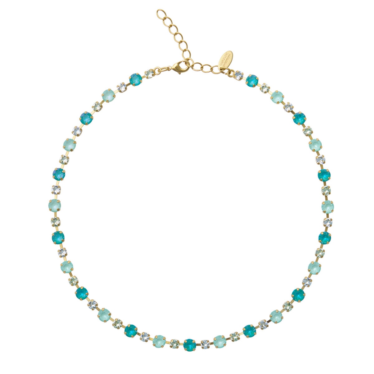 Calanthe Necklace Gold / Laguna Combo 
