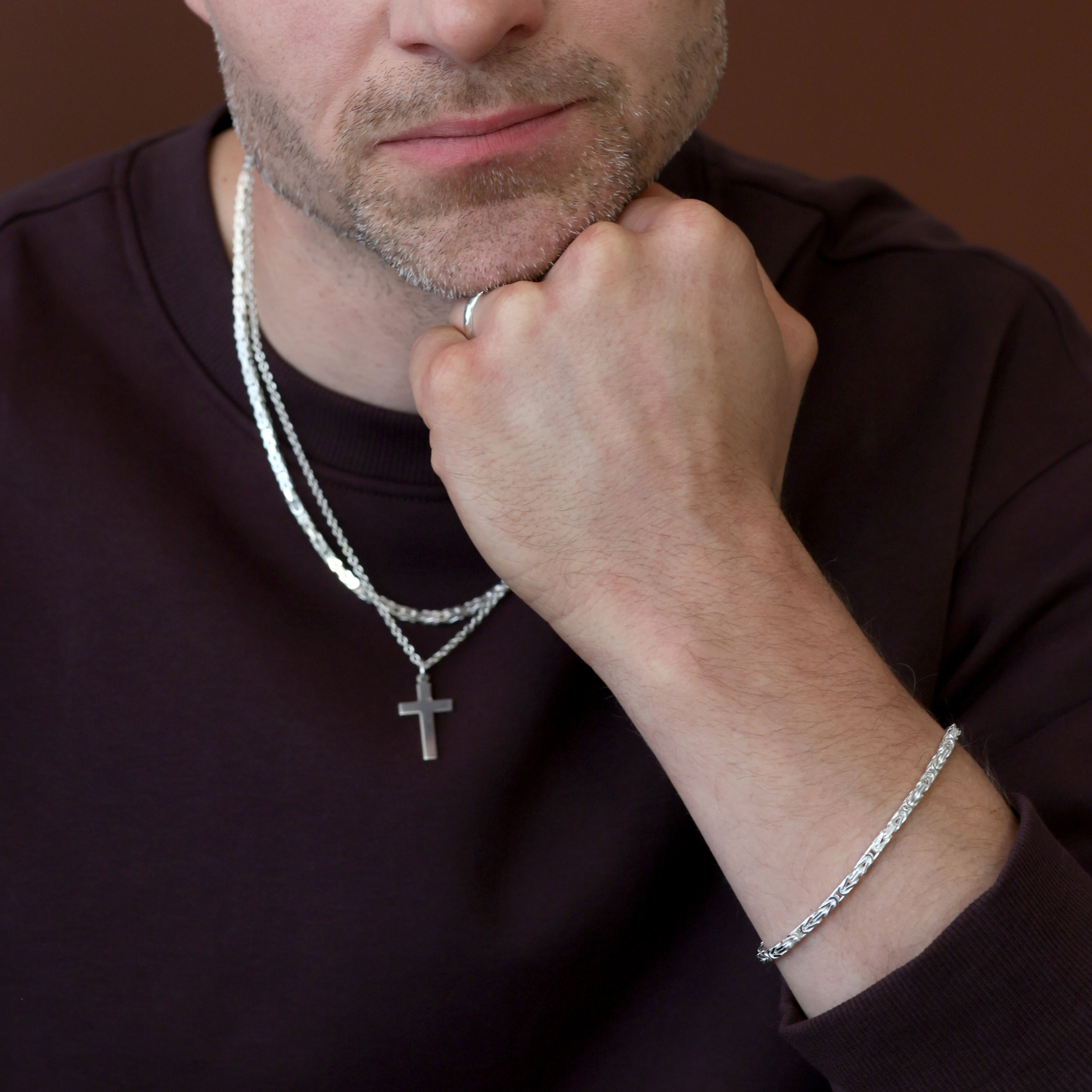 Kejsarlänk 3,1 mm 19 cm