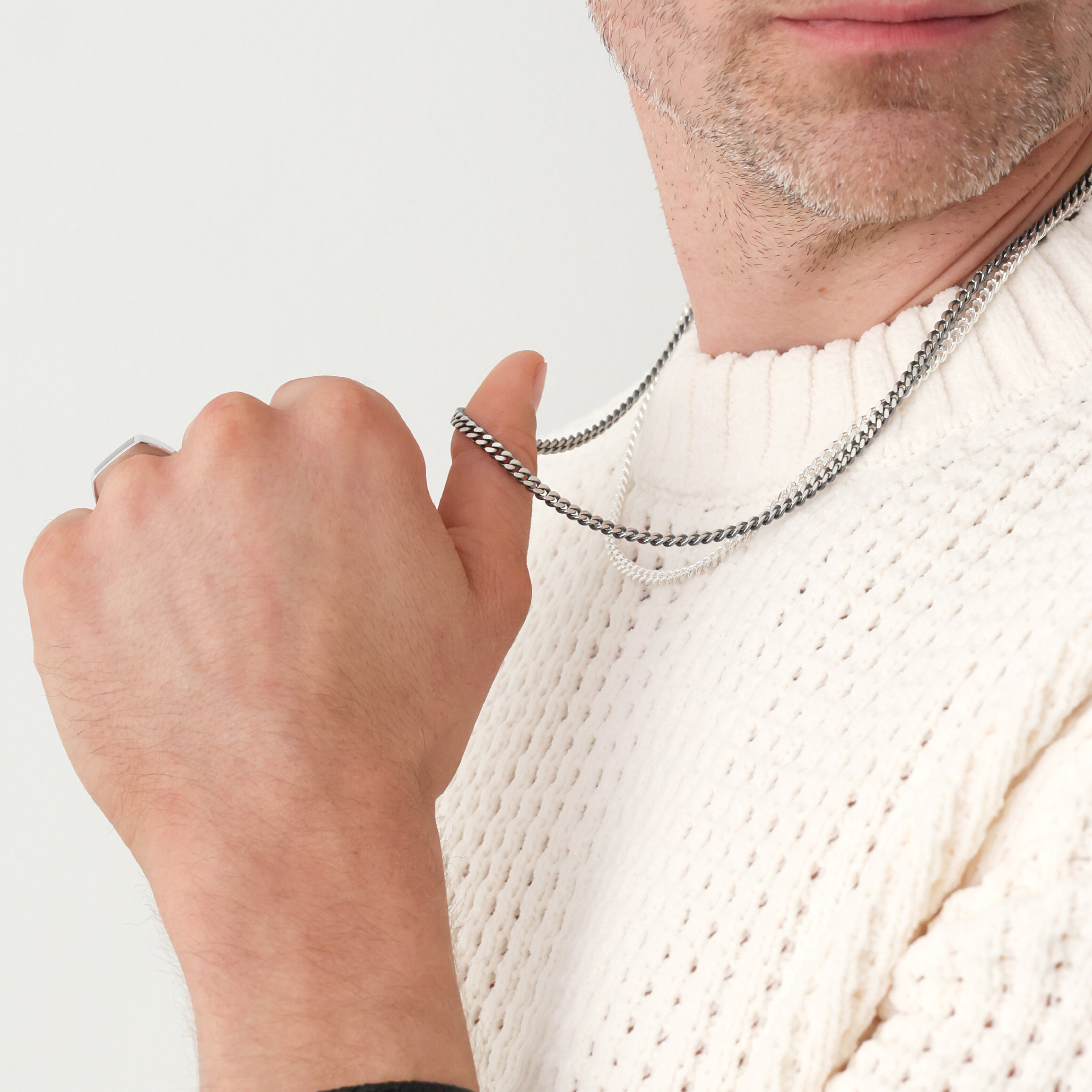 Pansarlänk Gun 4 mm 55 cm