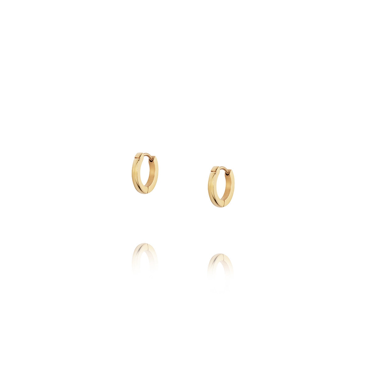 Classic Gold Hoops Small