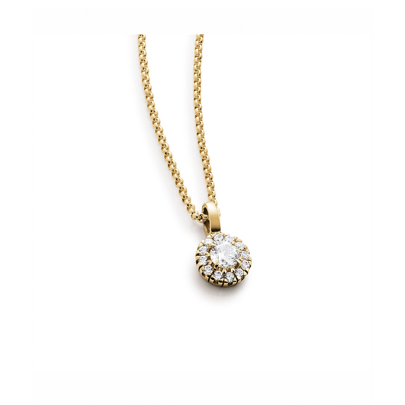 Emmy hänge 18K rödguld 0,30ct