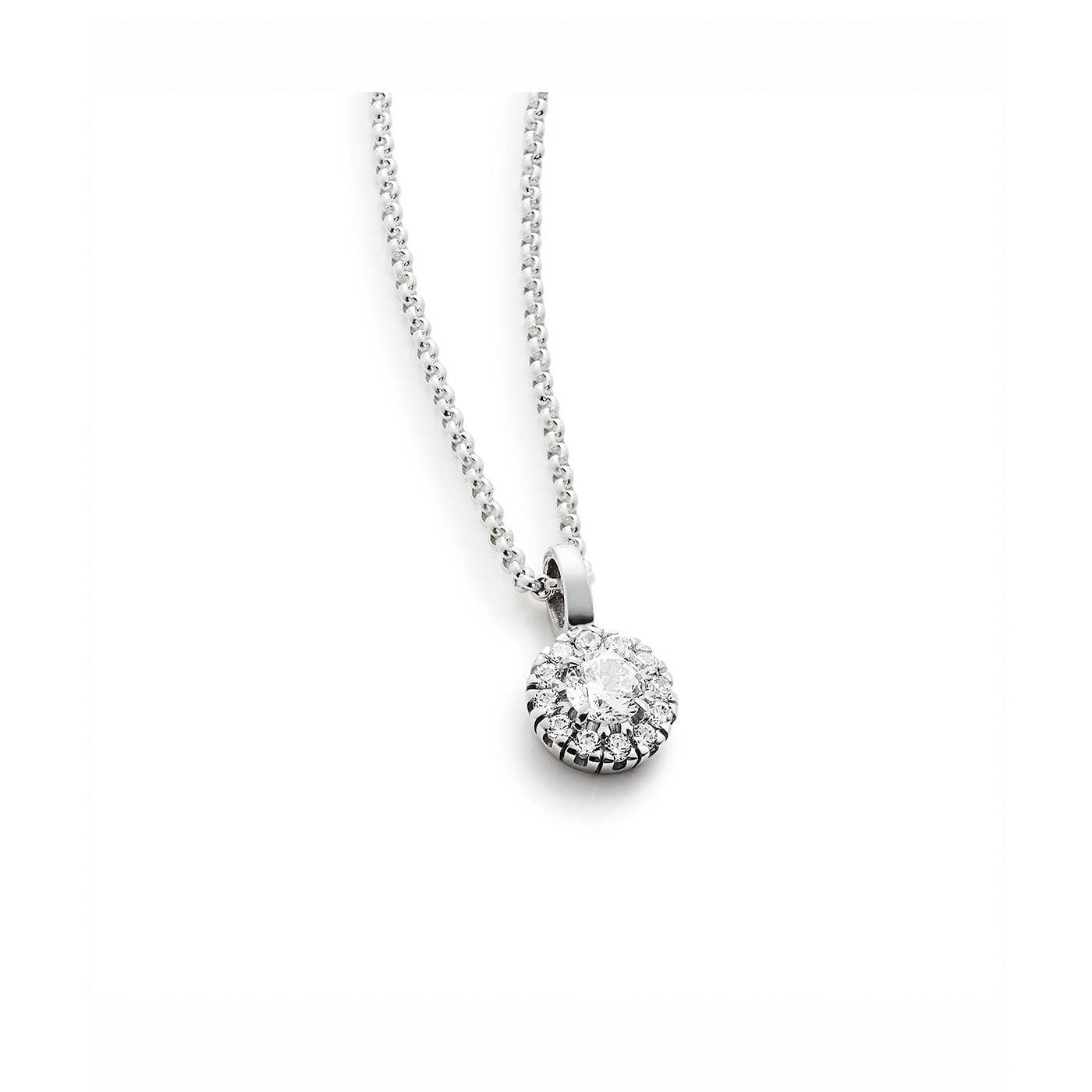 Emmy hänge 18K vitguld 0,30ct