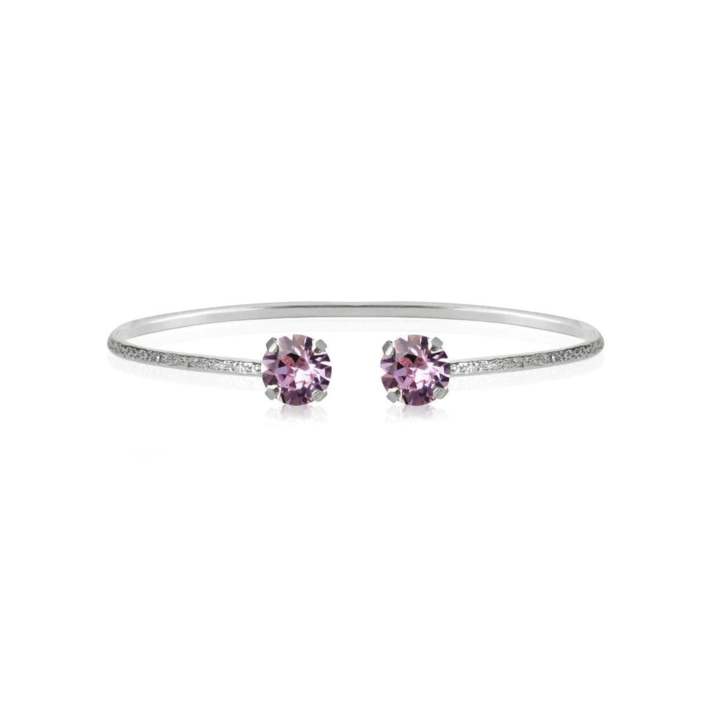 Classic Petite Bracelet Rhodium Violet