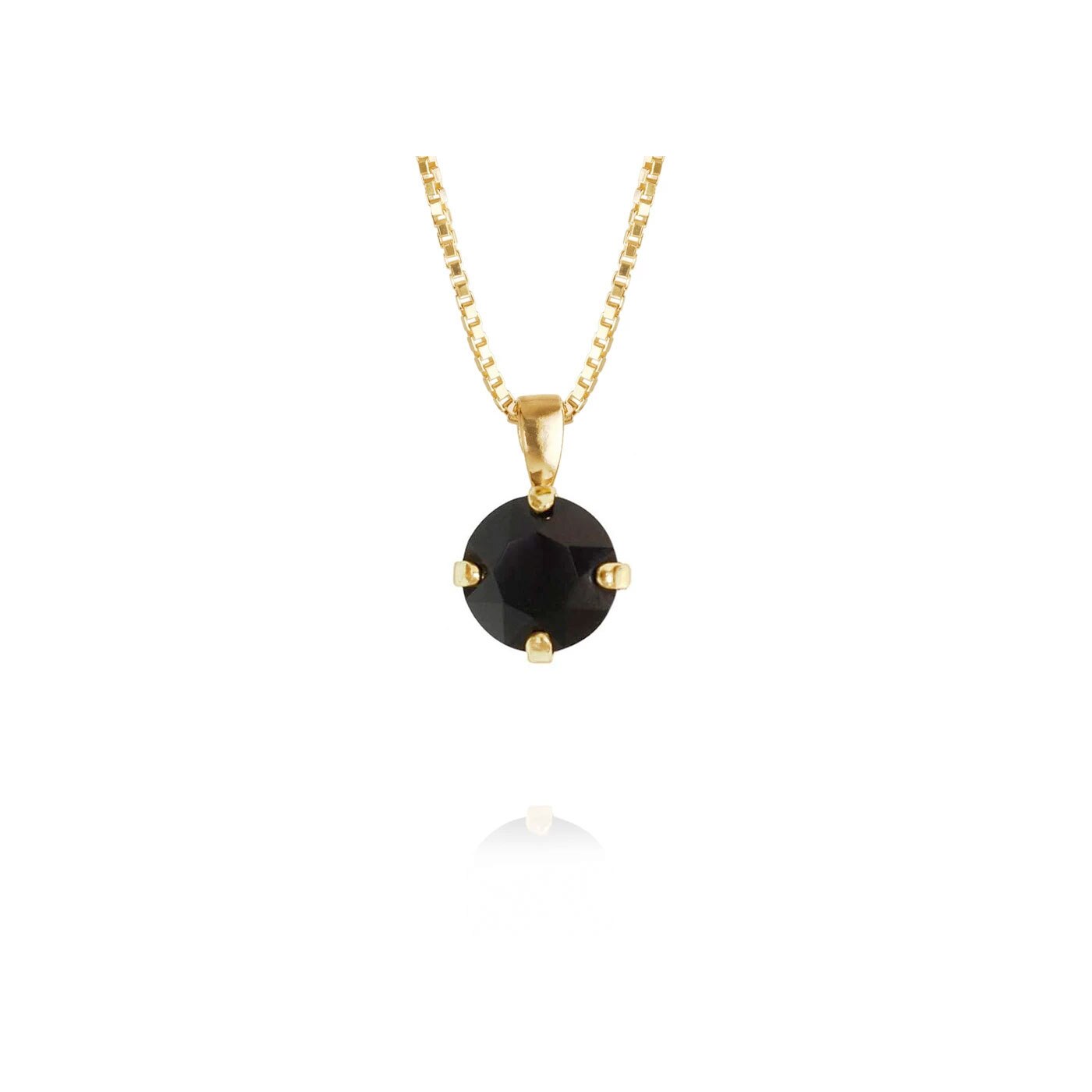 Classic Petite Necklace / Jet