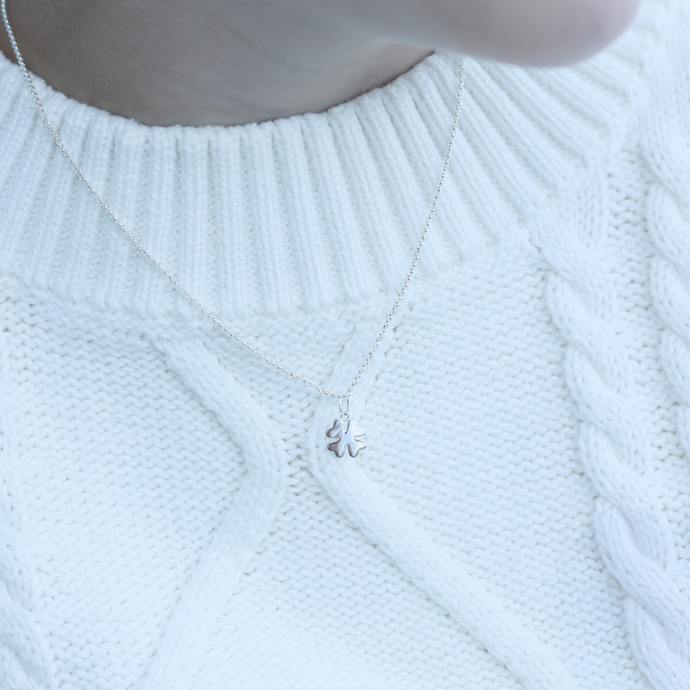 Clover mini halsband