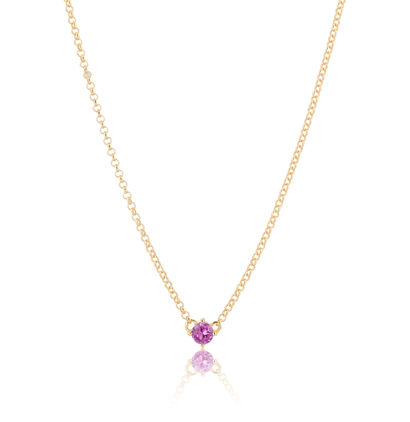 Time to glow mini halsband - pink
