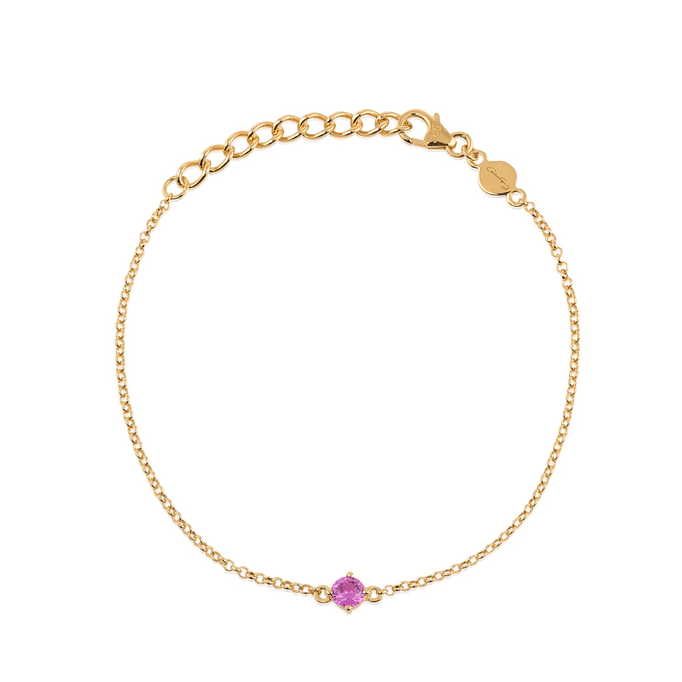 Time to glow mini armband - pink