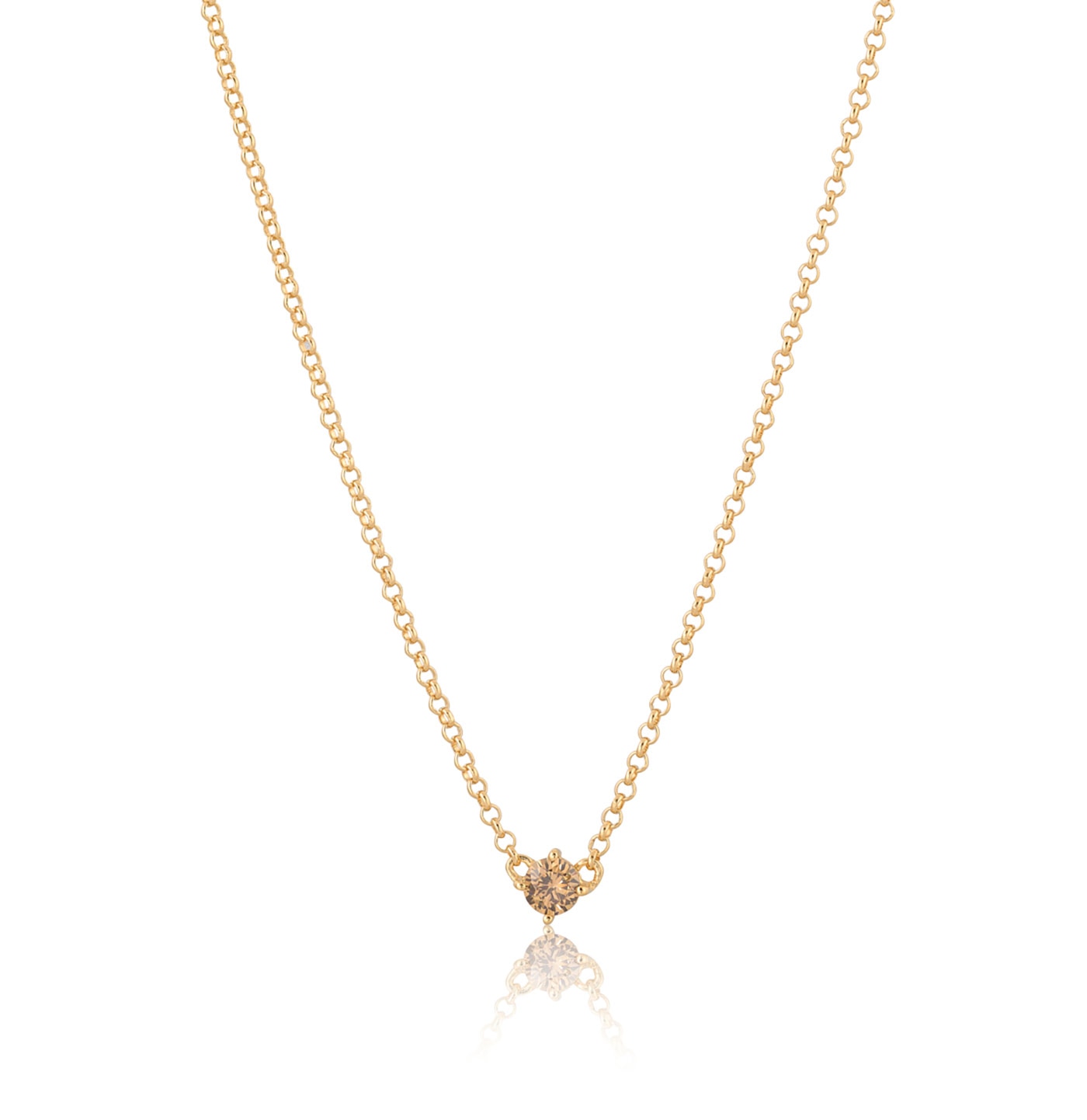  Time to glow mini halsband - champagne