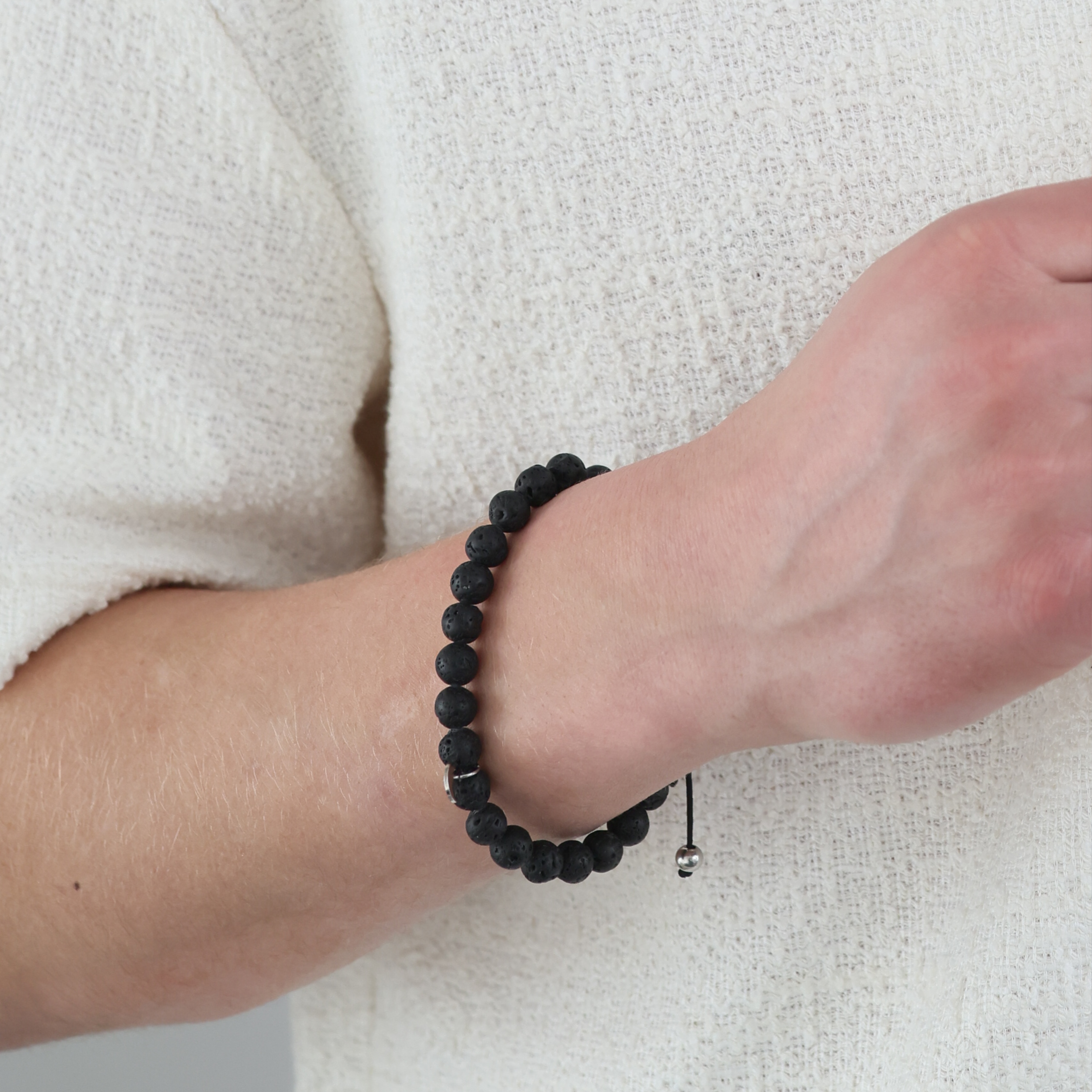 Black Beads armband
