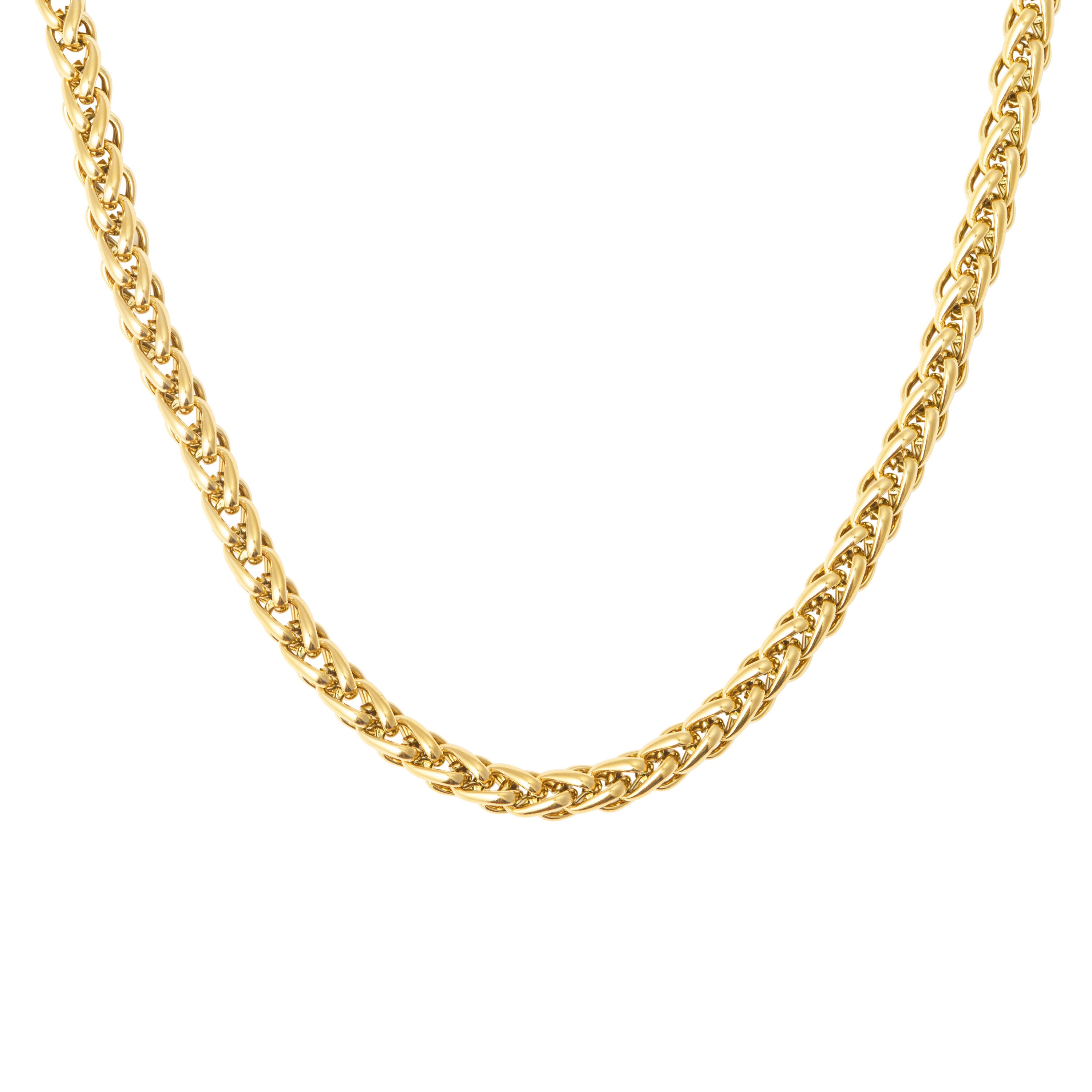 Rebel Chain Gold 400 mm Necklace