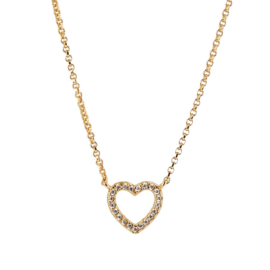 Necklace with cubic zirconia