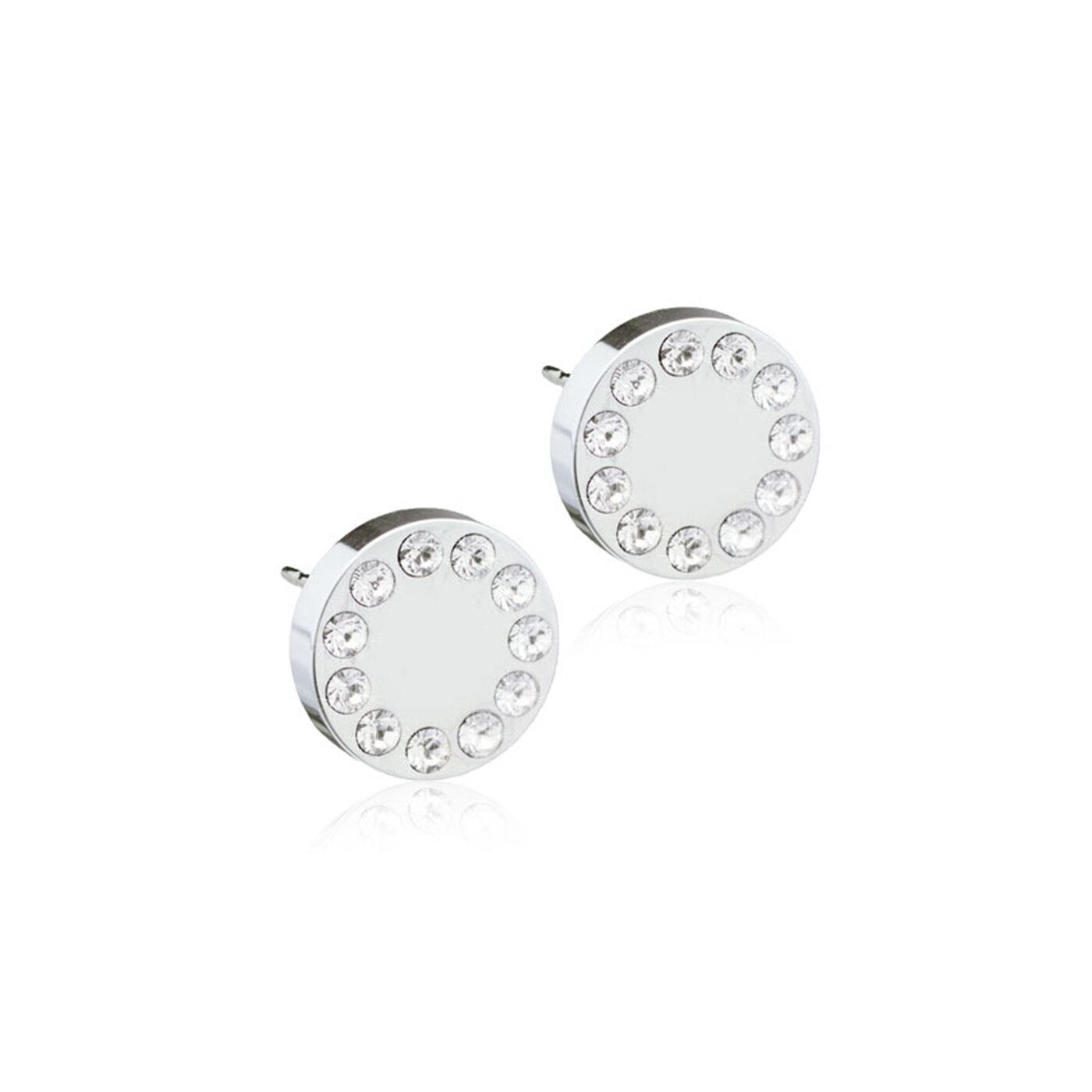 ST Brilliance Puck 8 mm, Crystal