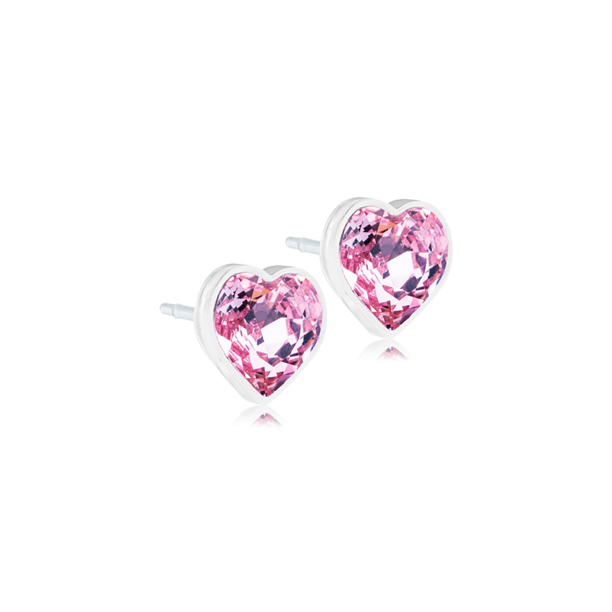 Heart Örhängen Light rose