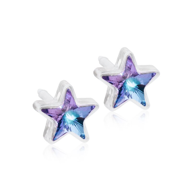 Star Örhänge lilac shimmer 