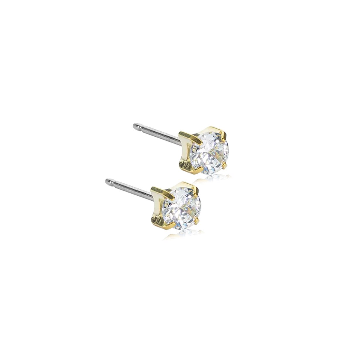 Tiffany Örhängen 5 mm CZ White