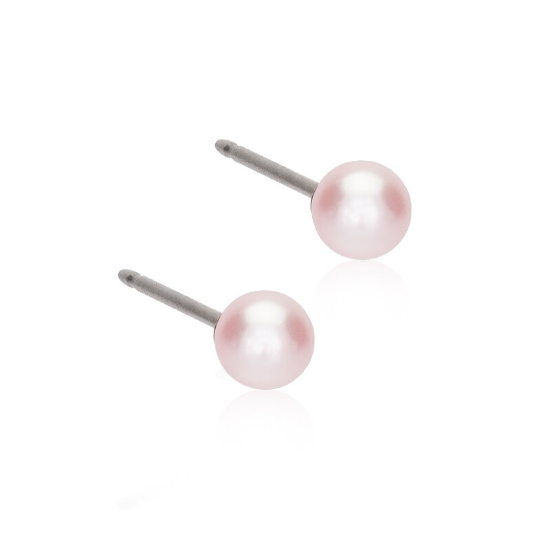 Pearl Örhänge 4 mm