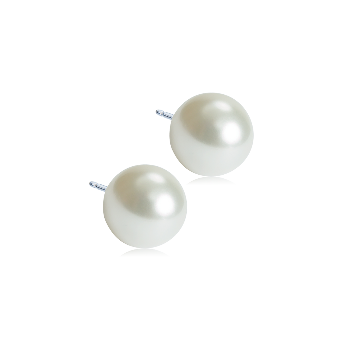 Pearl Örhängen 10 mm White