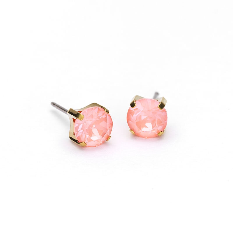 Tiffany Örhängen 7 mm Coral