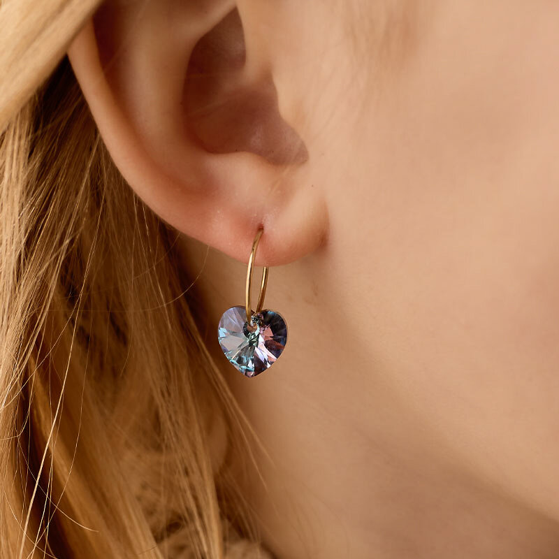 Ear Ring 14 mm, Heart