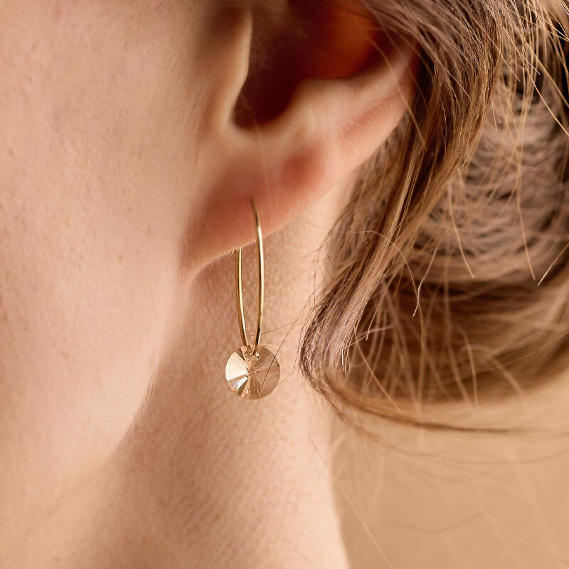 Ear Ring 25 mm, Round