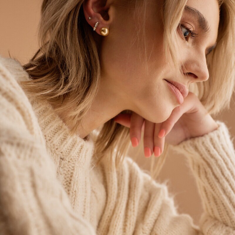 Tiffany Örhängen 3 mm