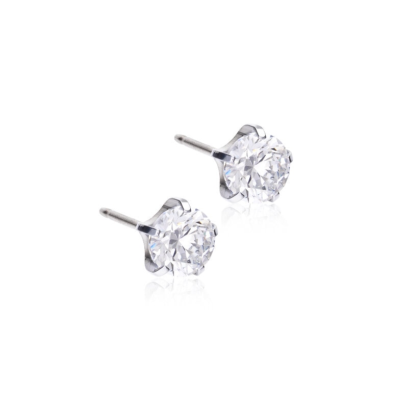 Tiffany Precious Örhängen 6 mm CZ White