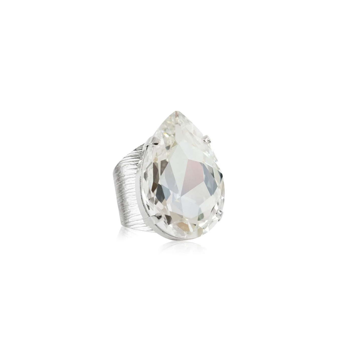 Perfect Drop Ring Crystal