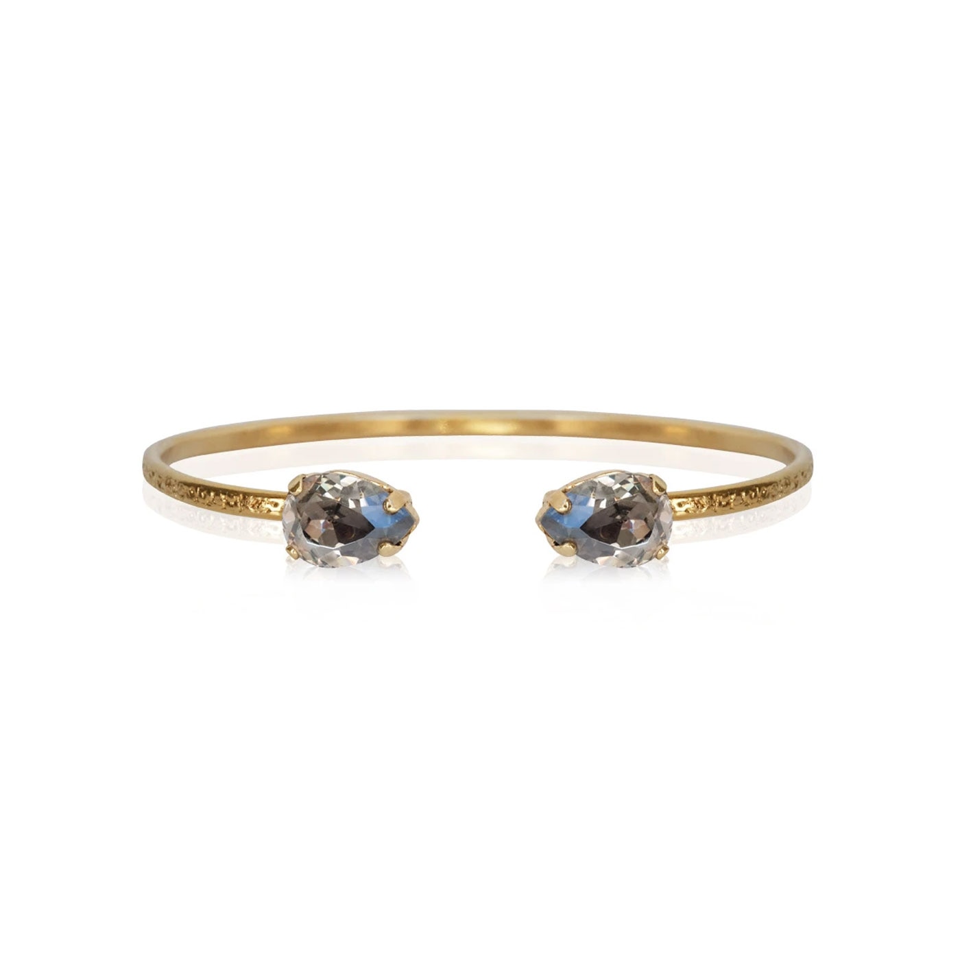 Petite Drop Bracelet Gold Black