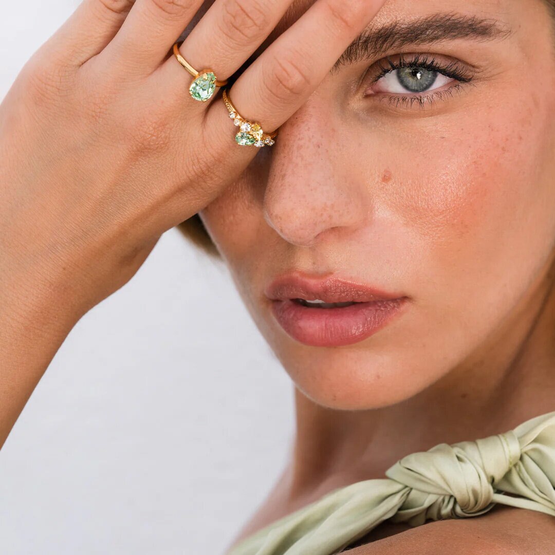 Sandra Ring Gold Chrysolite / Jonquil