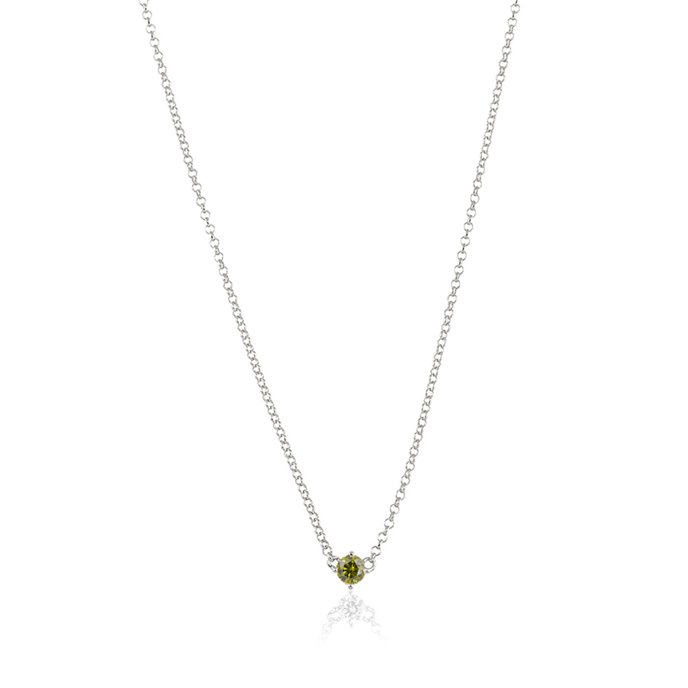 Time to glow mini halsband - green