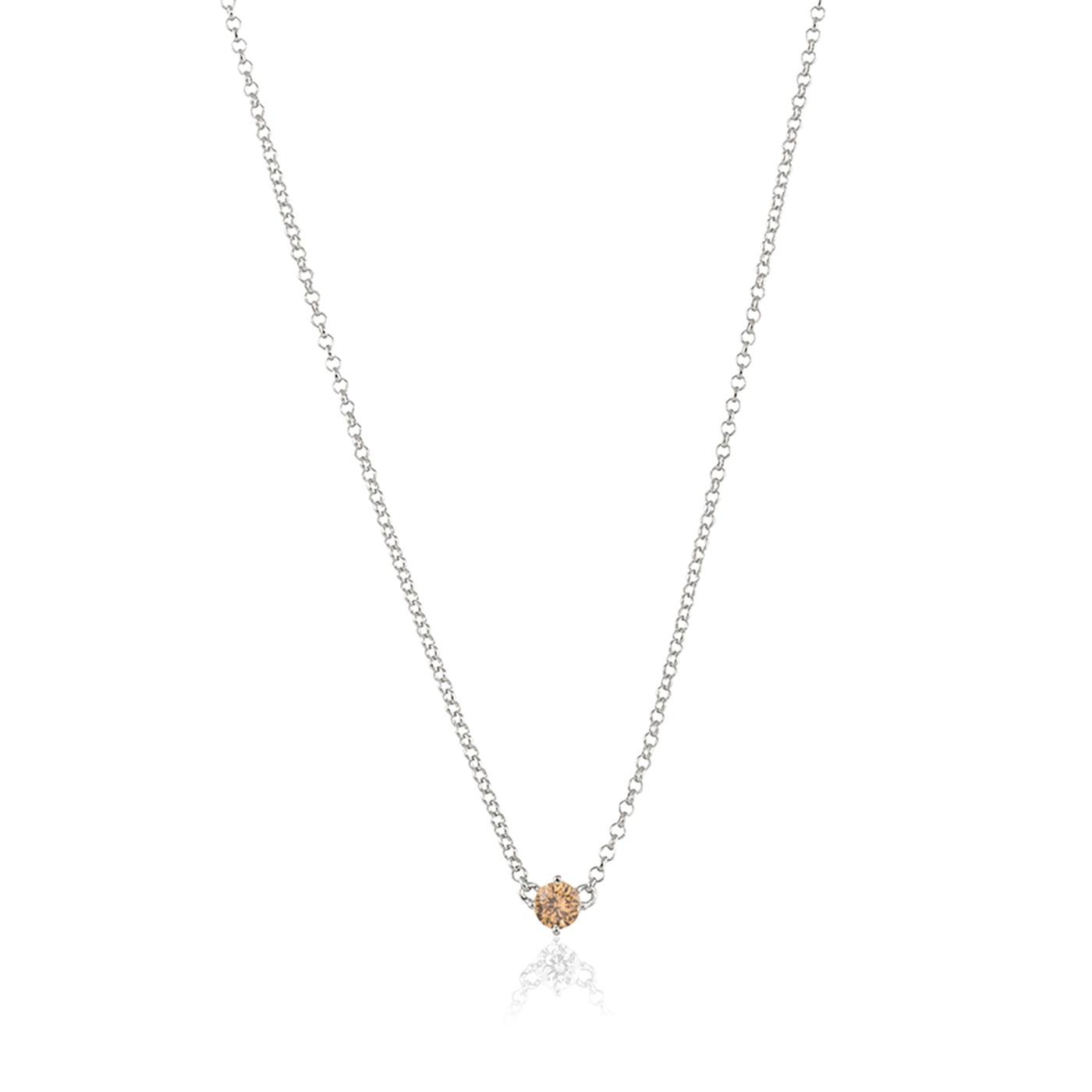 Time to glow mini halsband - champagne