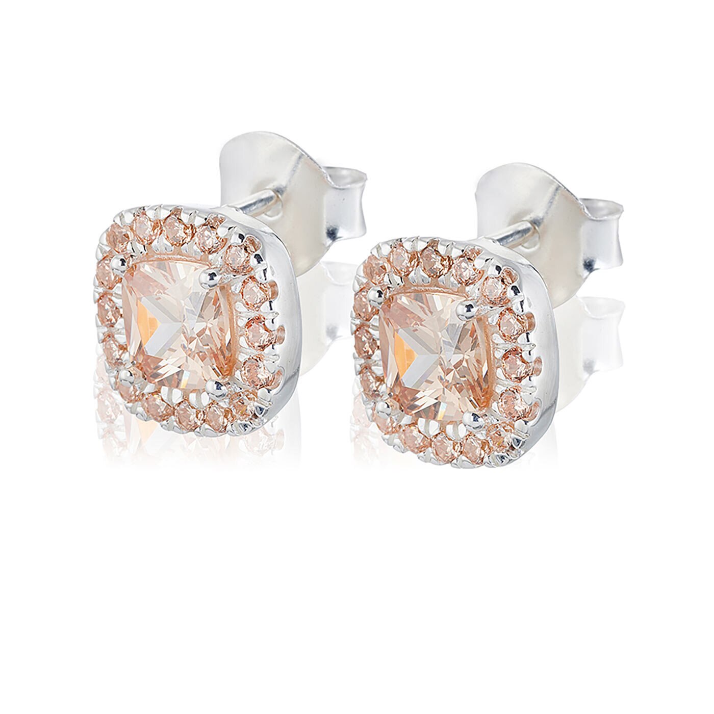 Glamorous - champagne Örhängen studs
