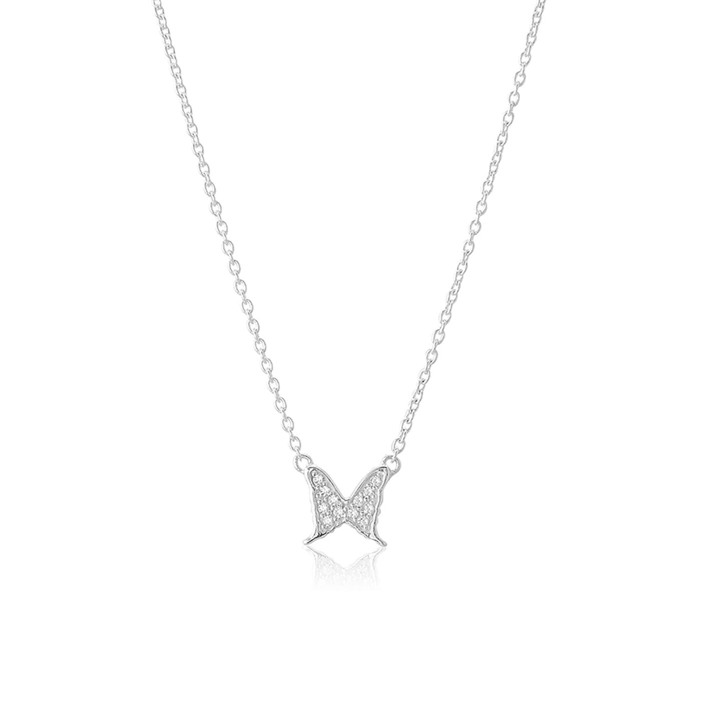 Petite papillion sparkling Halsband