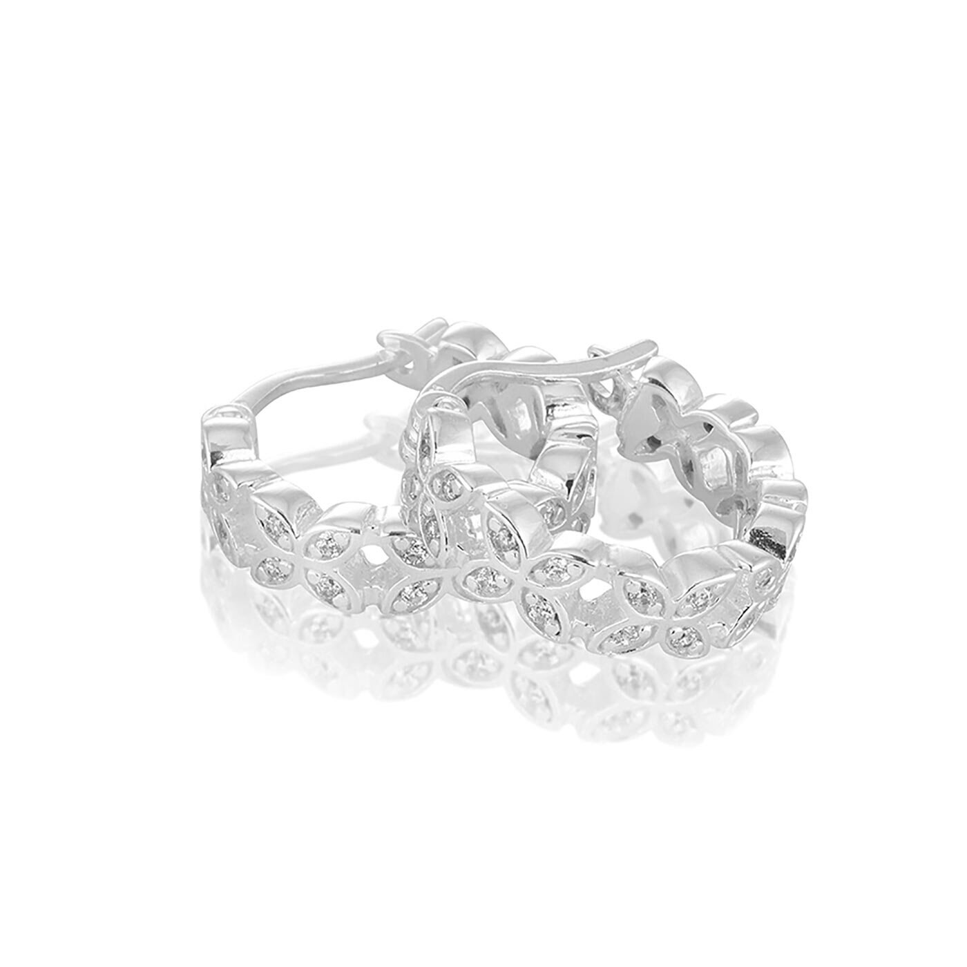 Sparkling ellipse mini Örhängen creol - S