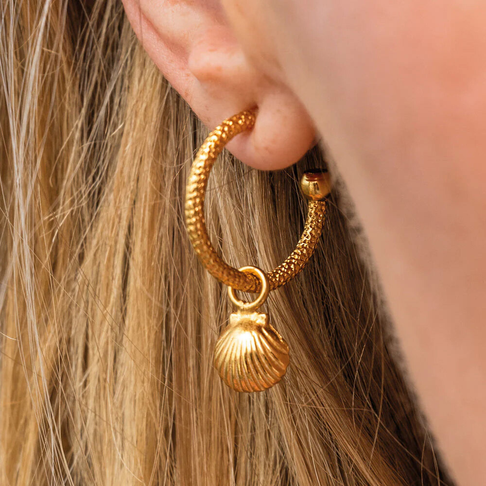 Shell Loops Gold
