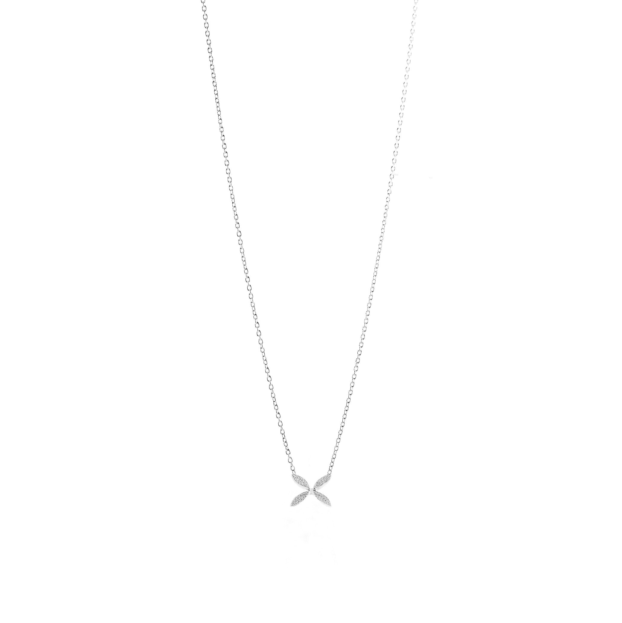 Sparkling ellipse mini halsband