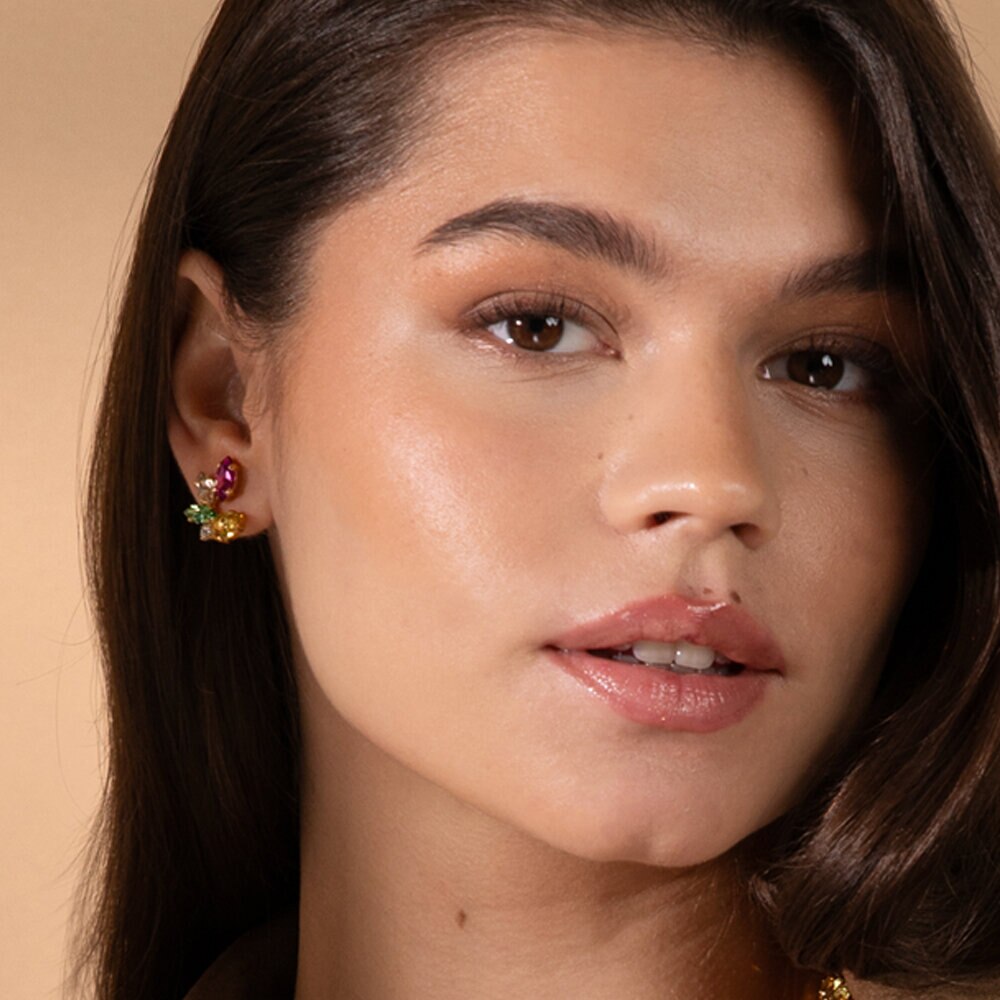 Clare Earrings / Autumn Bloom Combo