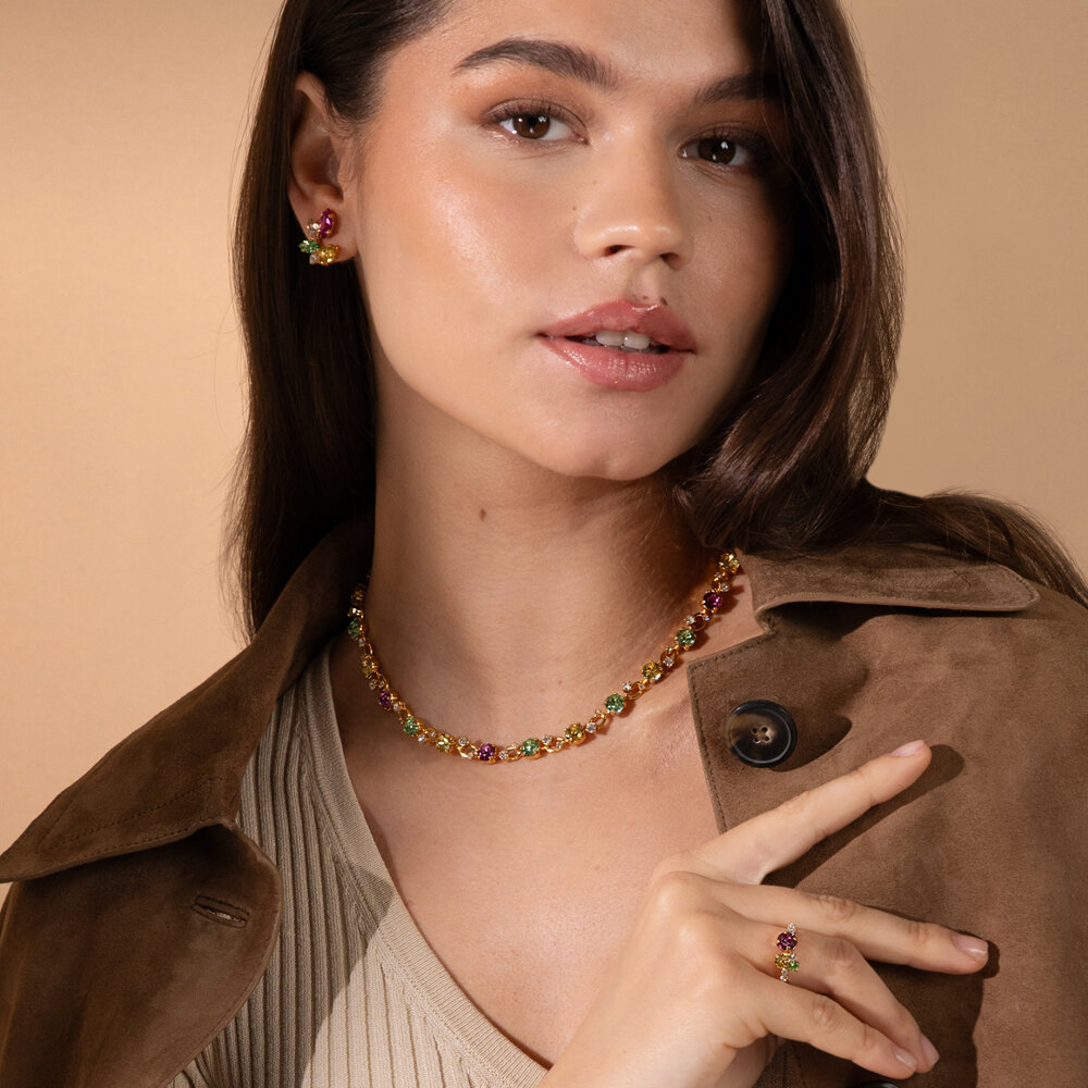 Fay Necklace / Autumn Bloom Combo